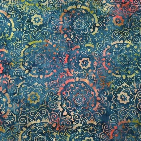 ORIENTAL - Carmine - Batikstoff aus Indonesien
